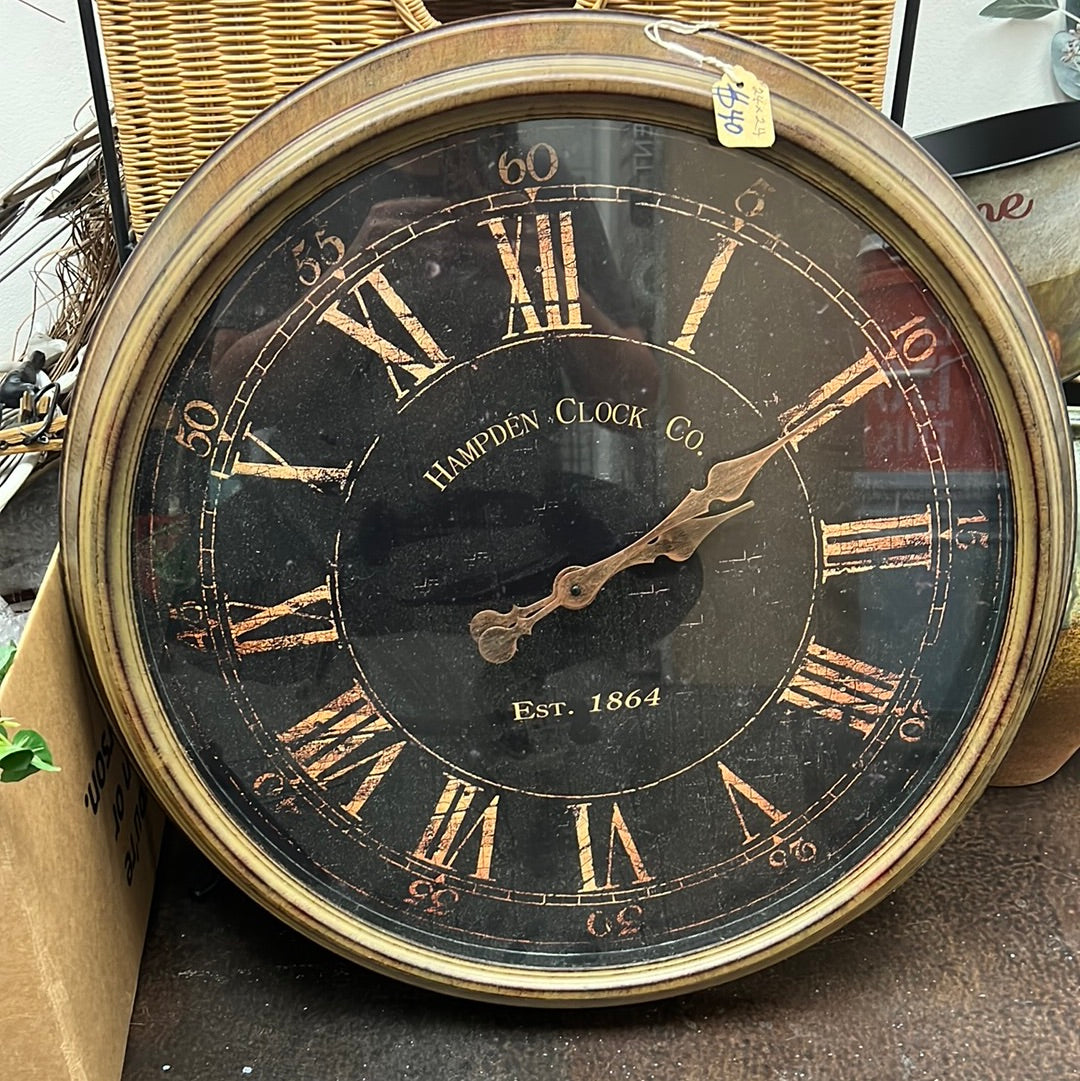 Large Hampden Wall Clock