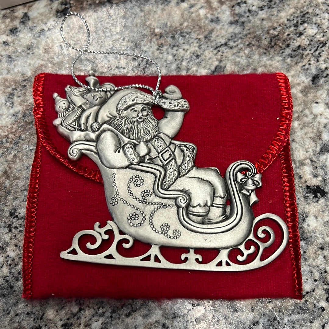 Avon Santa Ornament