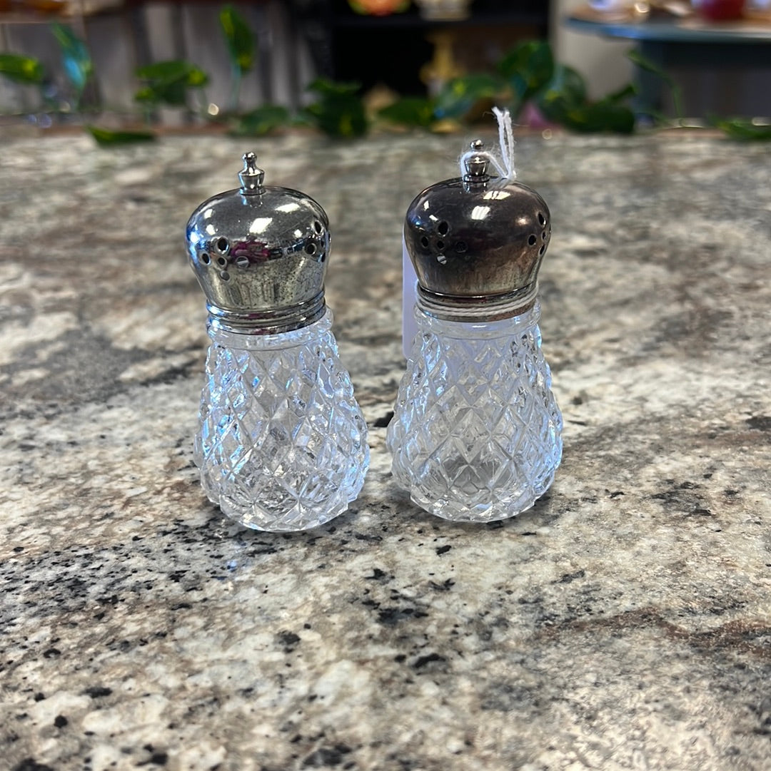 Crystal Salt Shakers