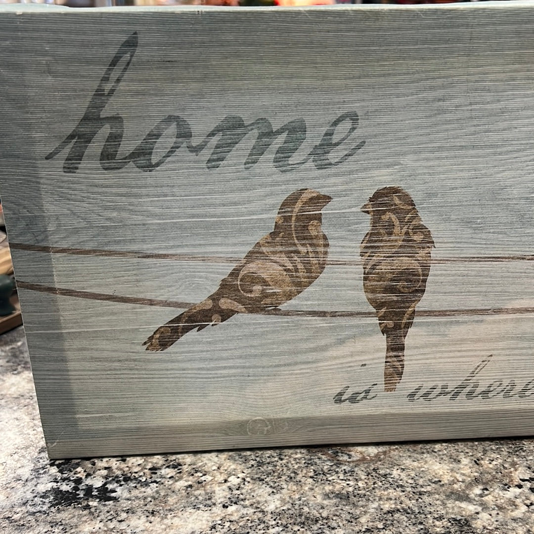 Bird Canvas Decor