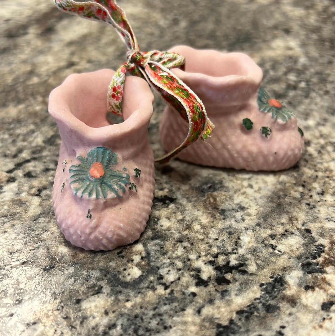 VTG Booties Ornament