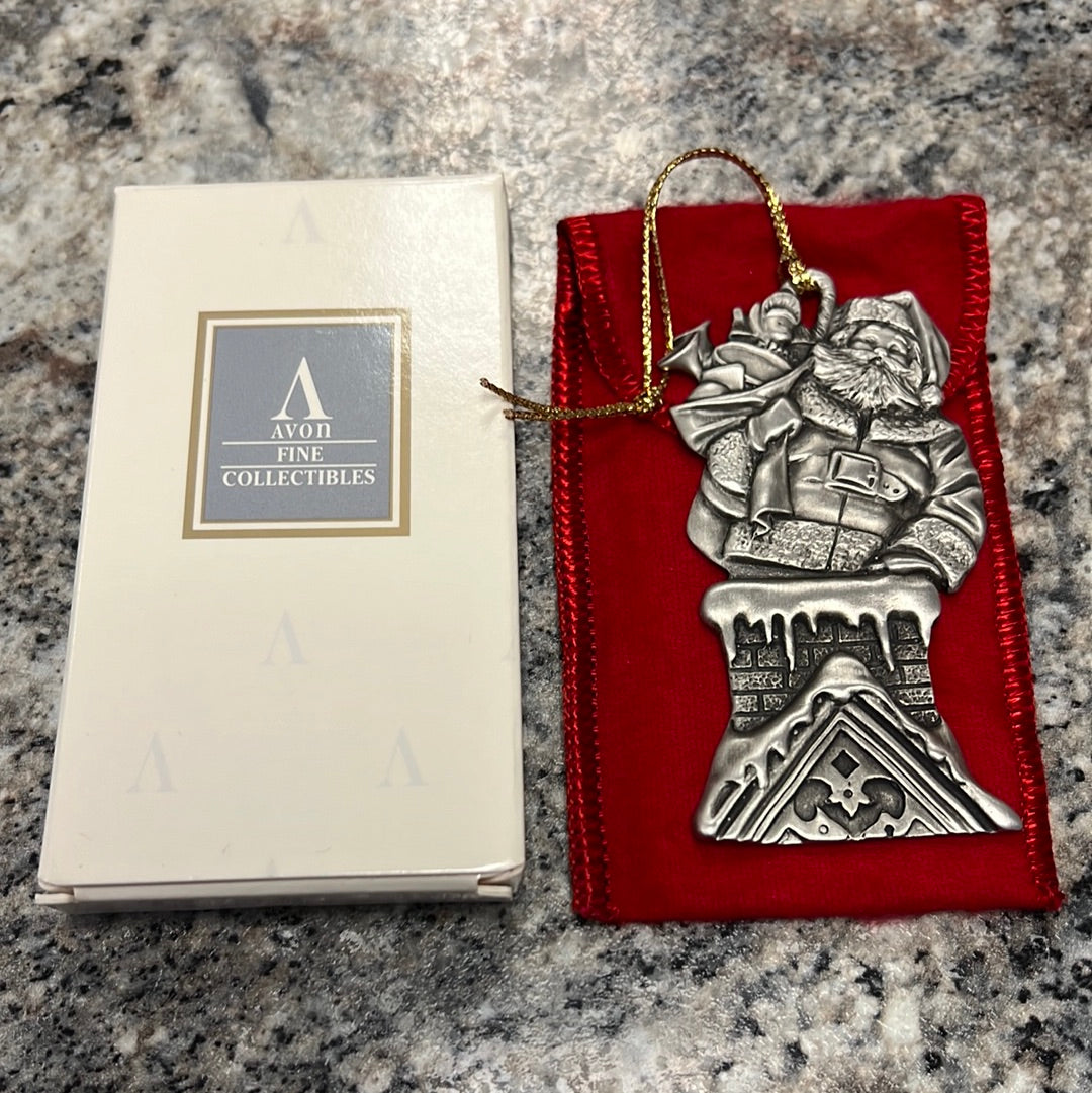 Avon Santa Ornament