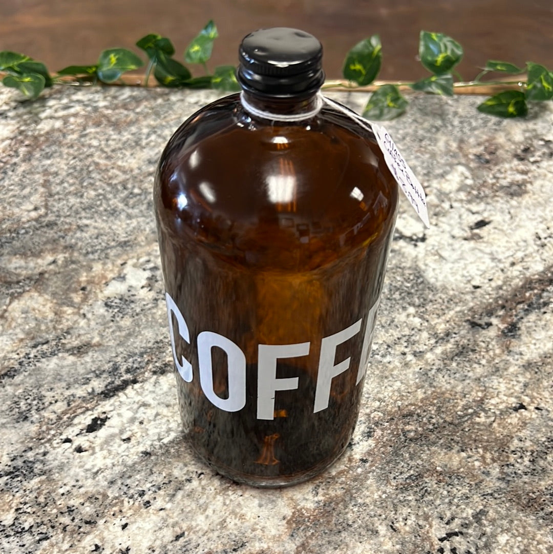 Glass Coffee Bottle