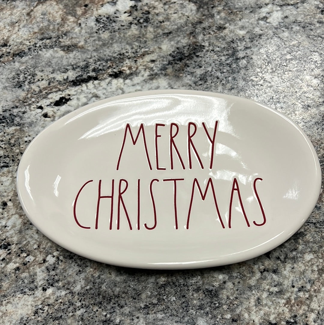 Rae Dunn Holiday Plate