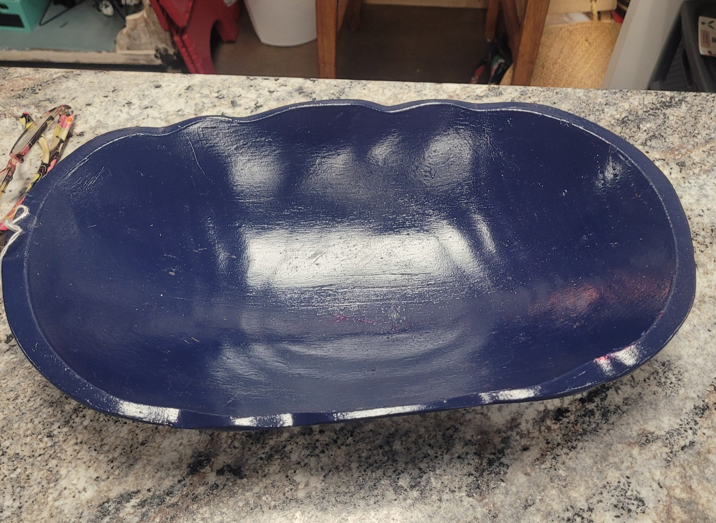 Blue bowl