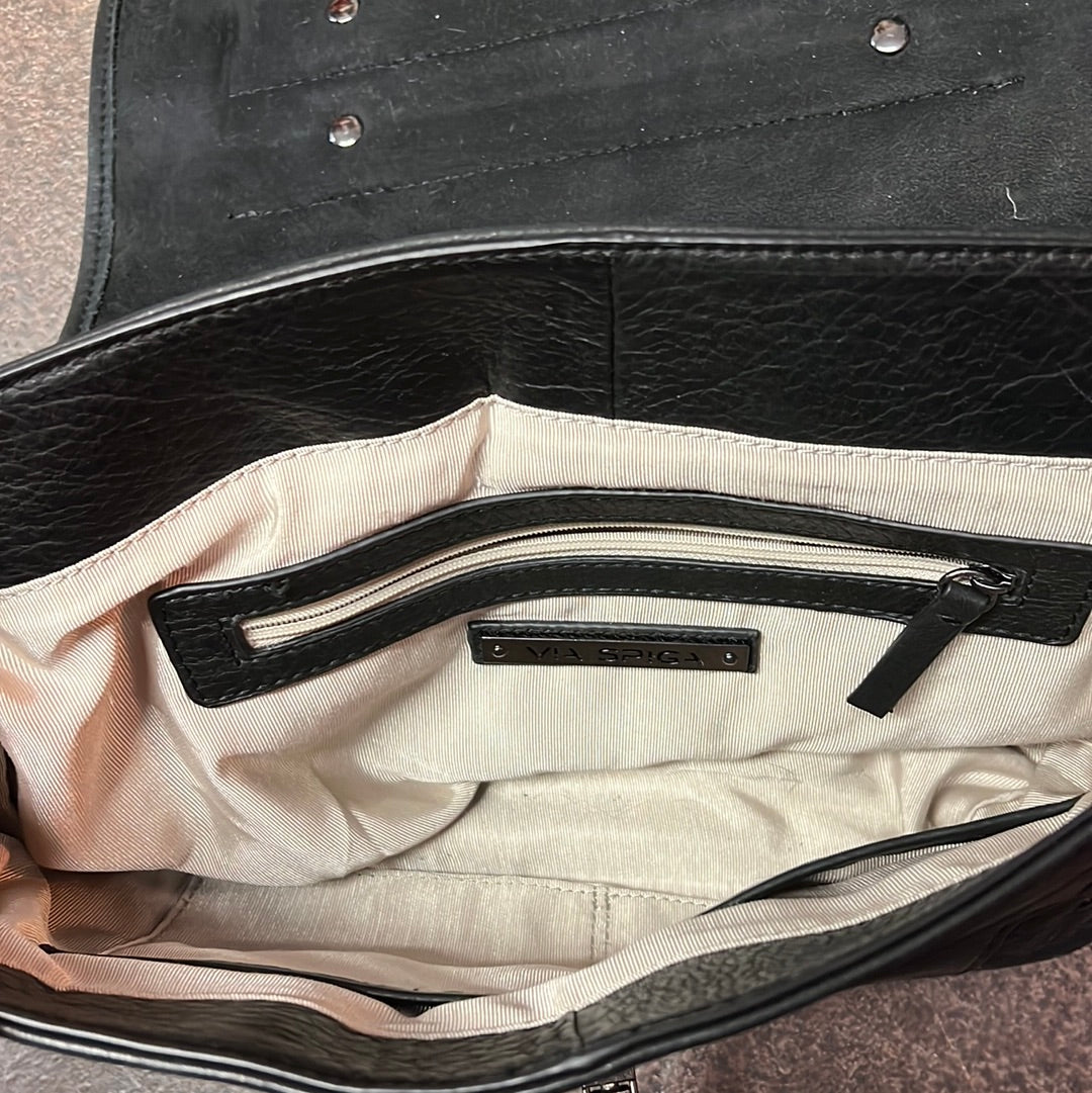 Leather Messenger Bag