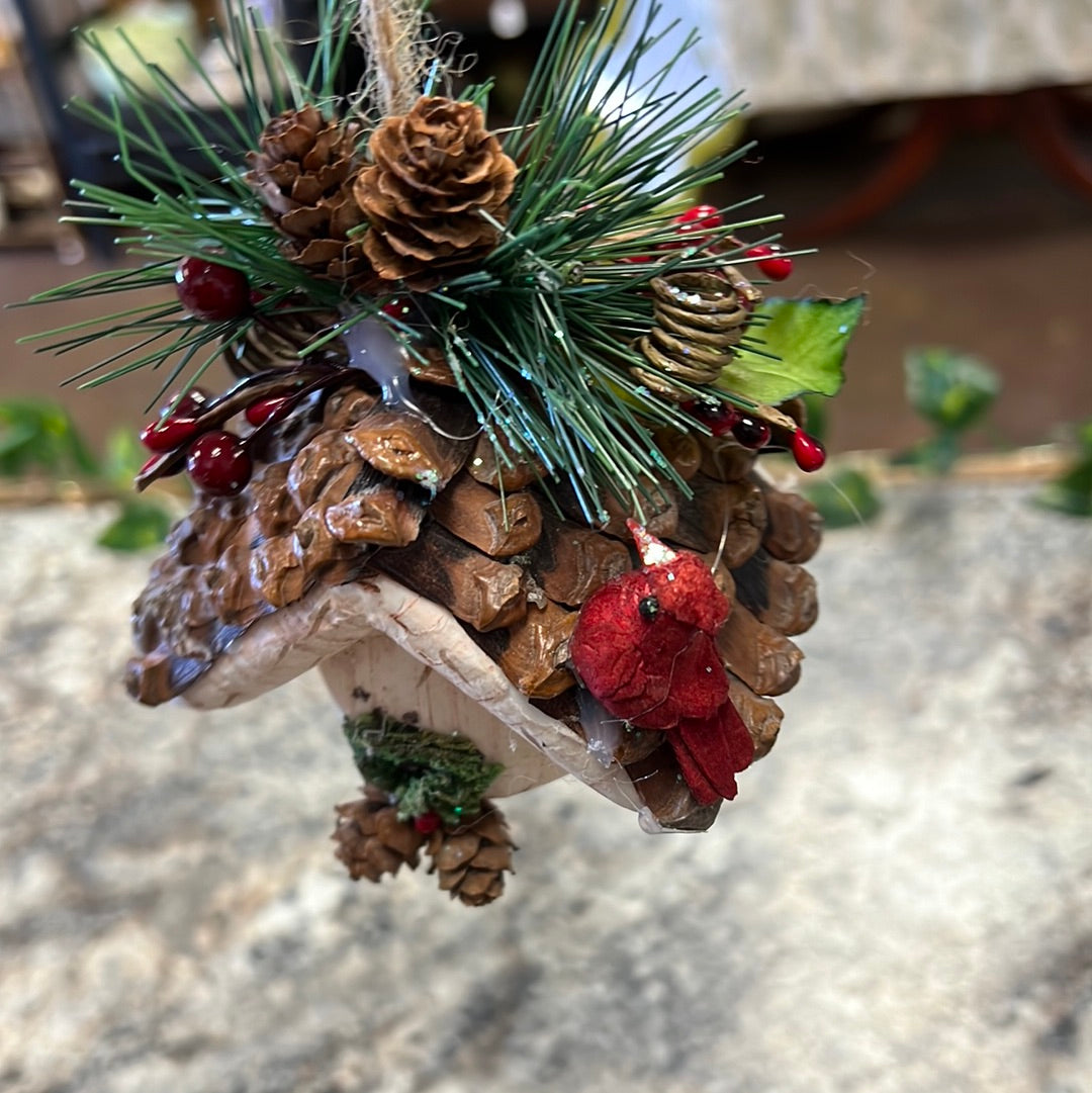 Birdhouse Ornament