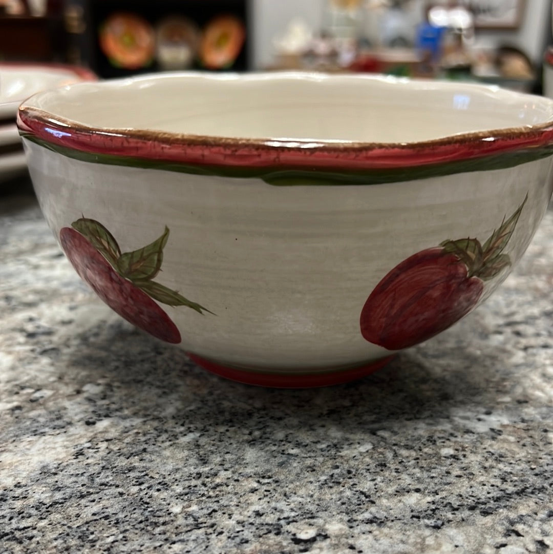 Apple Plate Bowl Set