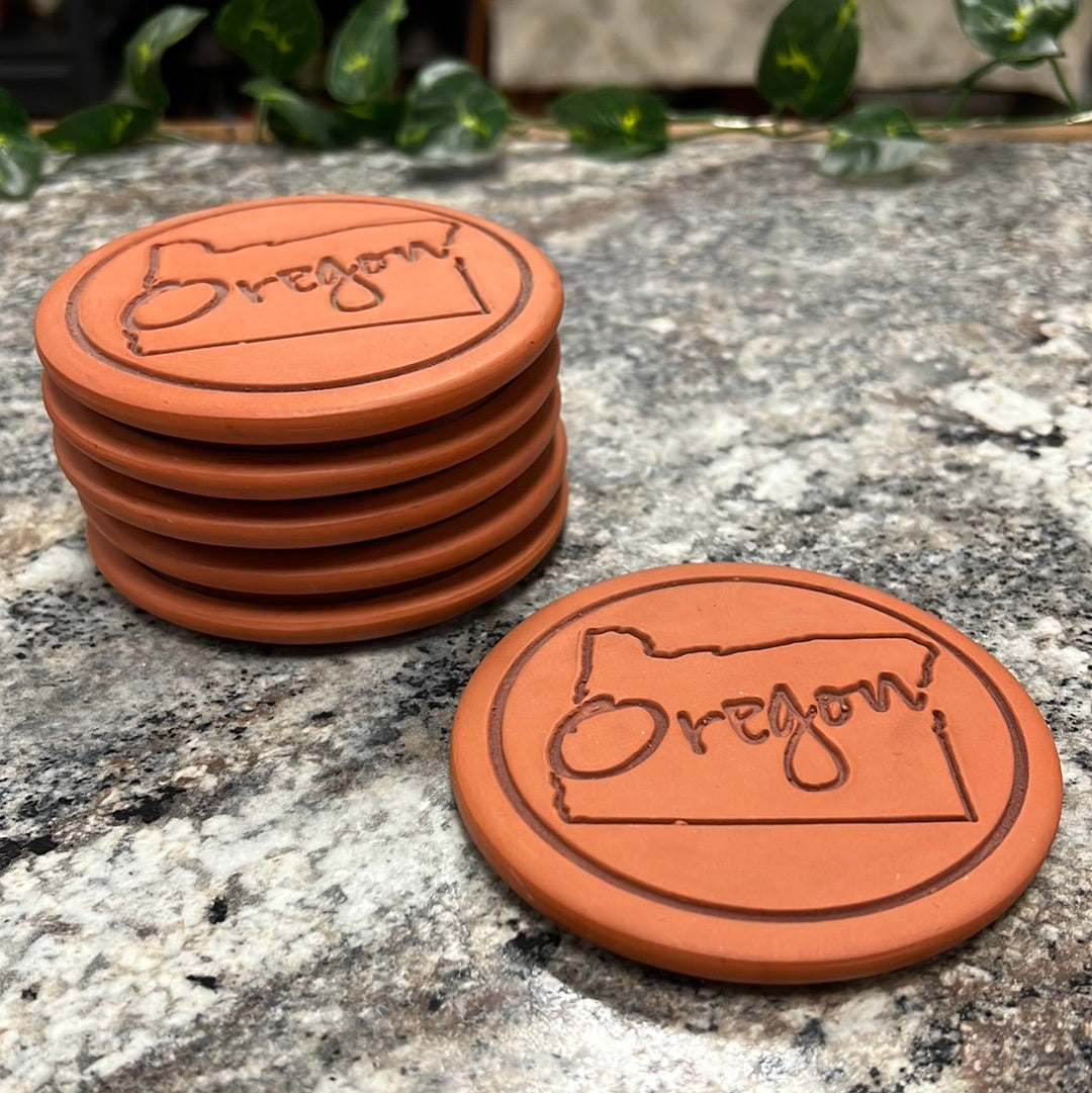 Handmade Clay Coasters