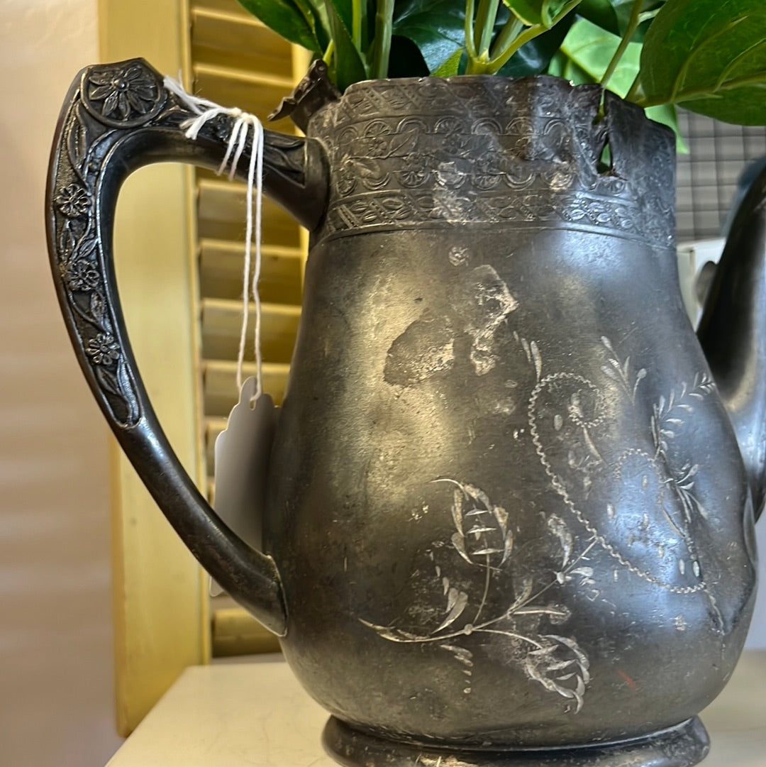 Vintage Teapot Distressed