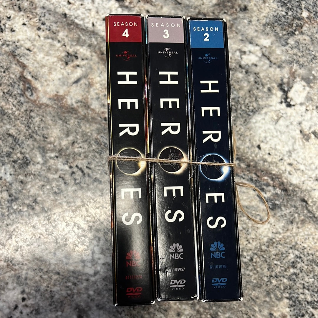 Heroes Season 2,3+4