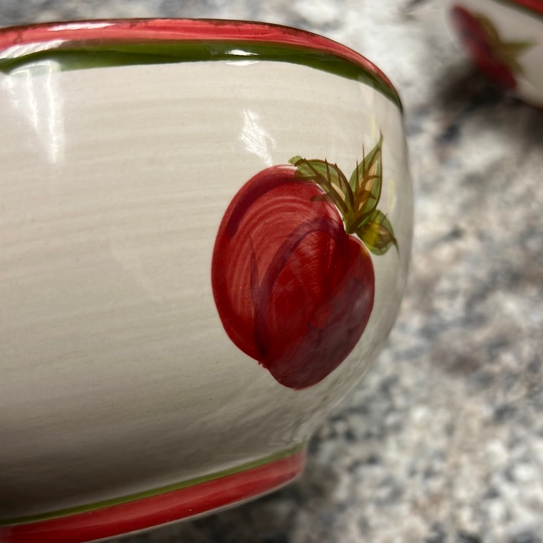 Apple Plate Bowl Set