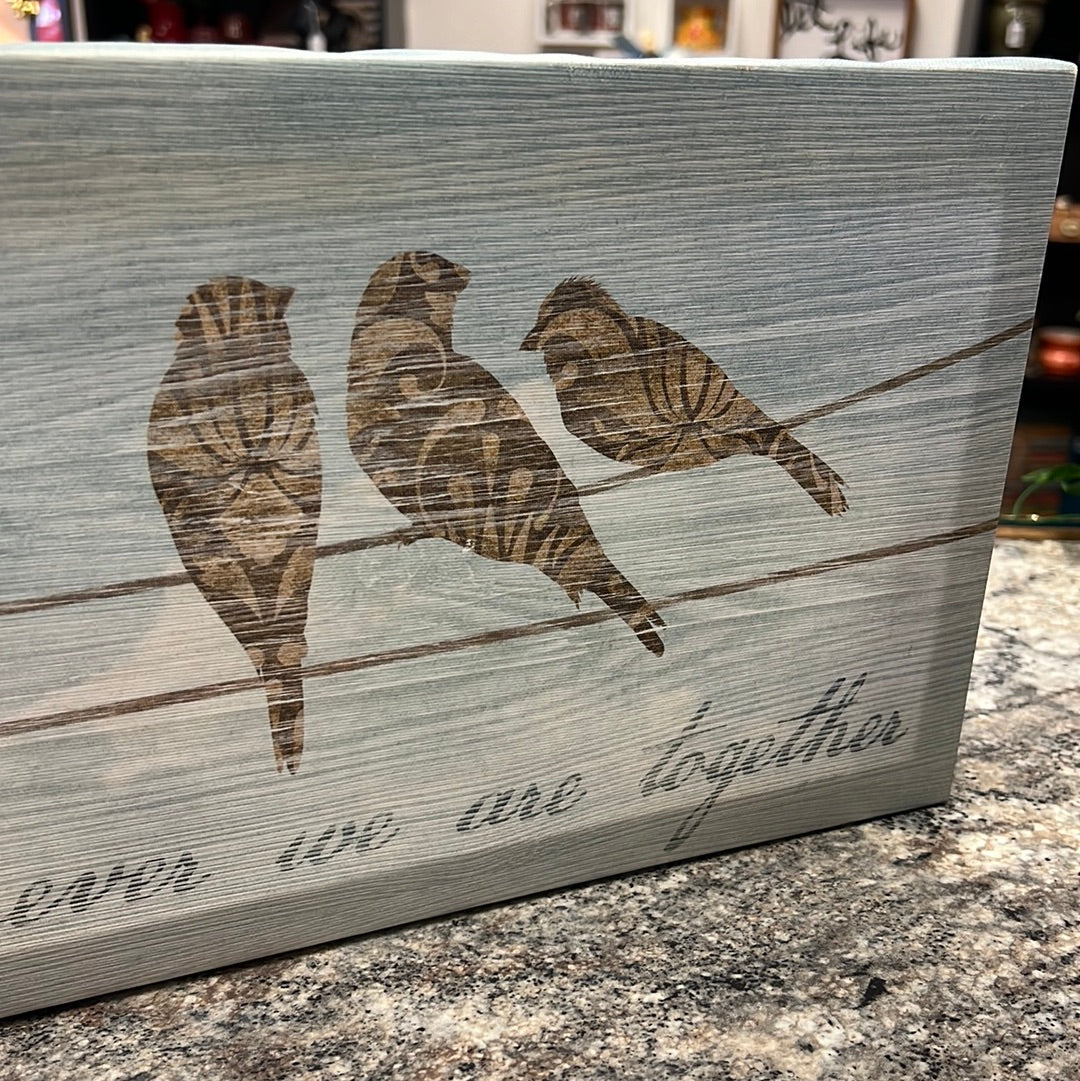 Bird Canvas Decor
