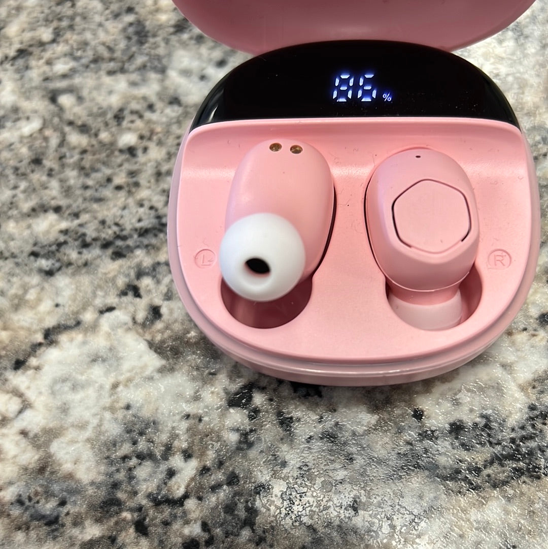 Pink Earbuds