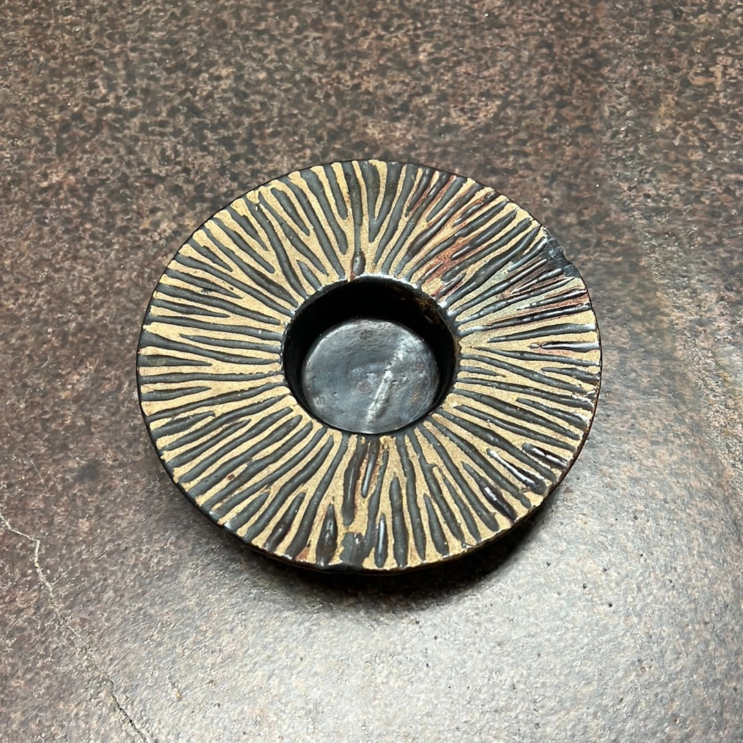 Pottery Candle Holder