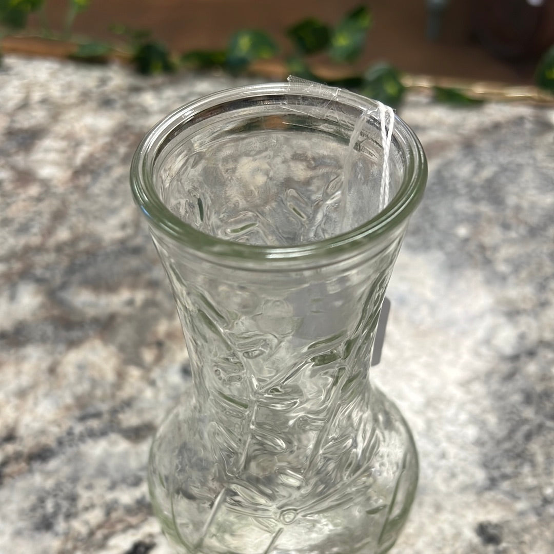 Embossed Bud Vase