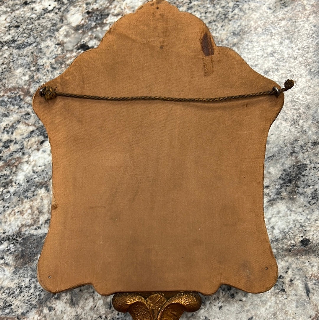 1960s Etched Mirror