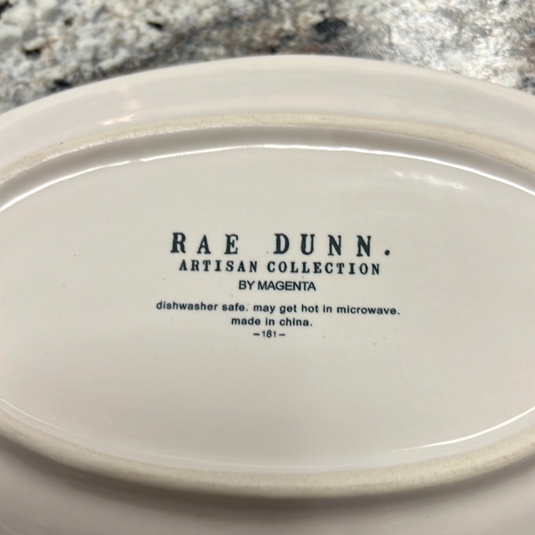 Rae Dunn Holiday Plate