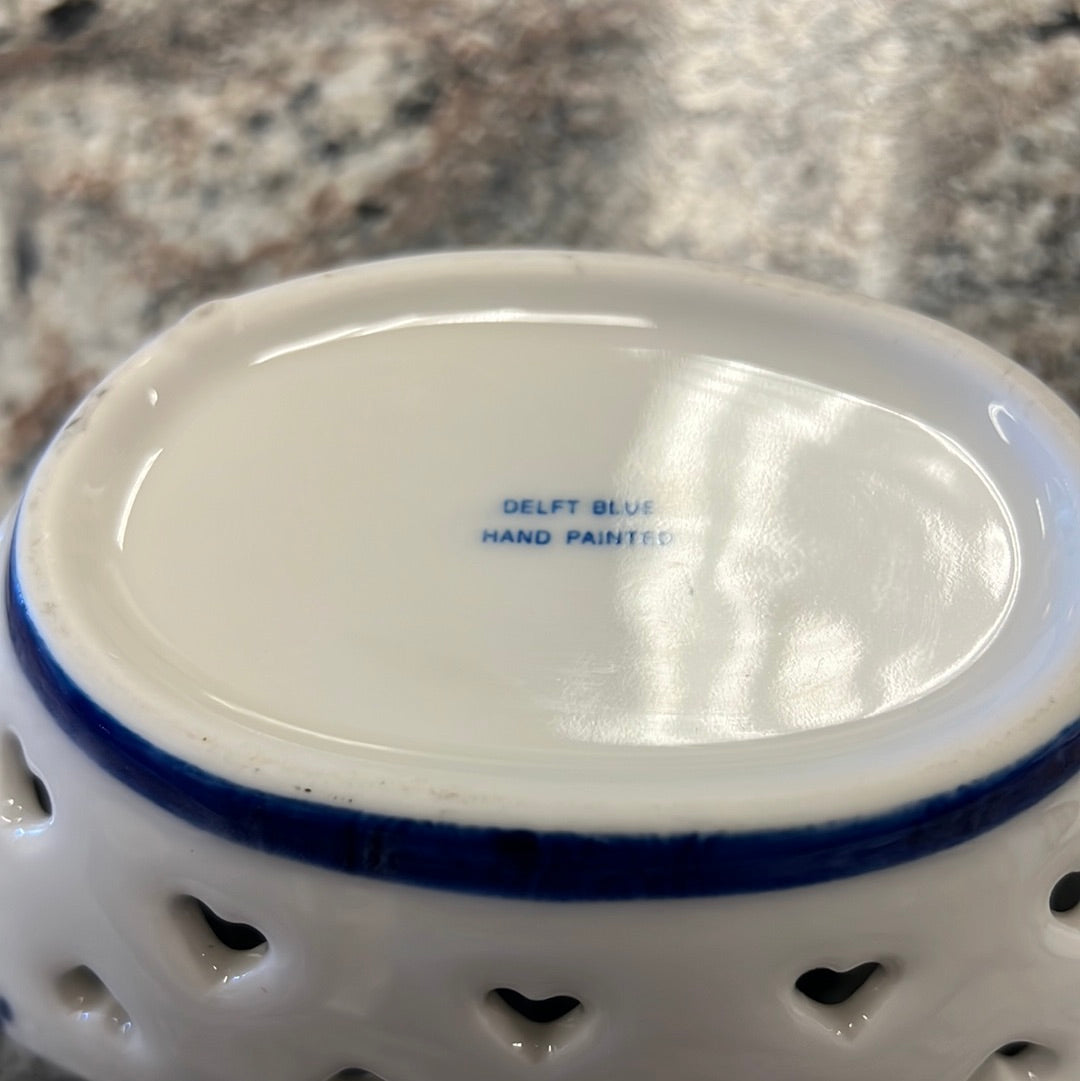 Delft Blue Trinket Dish