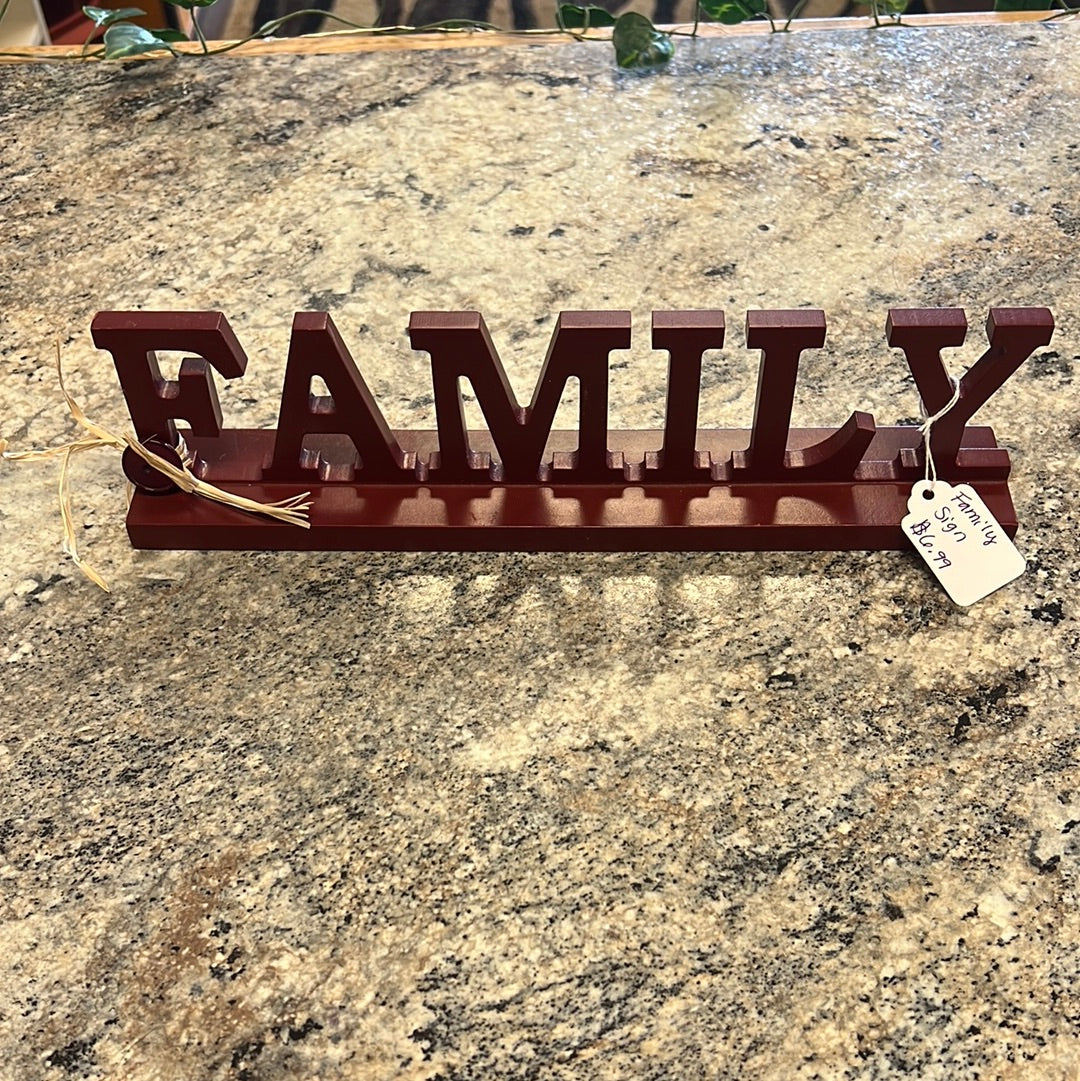 Family Sign
