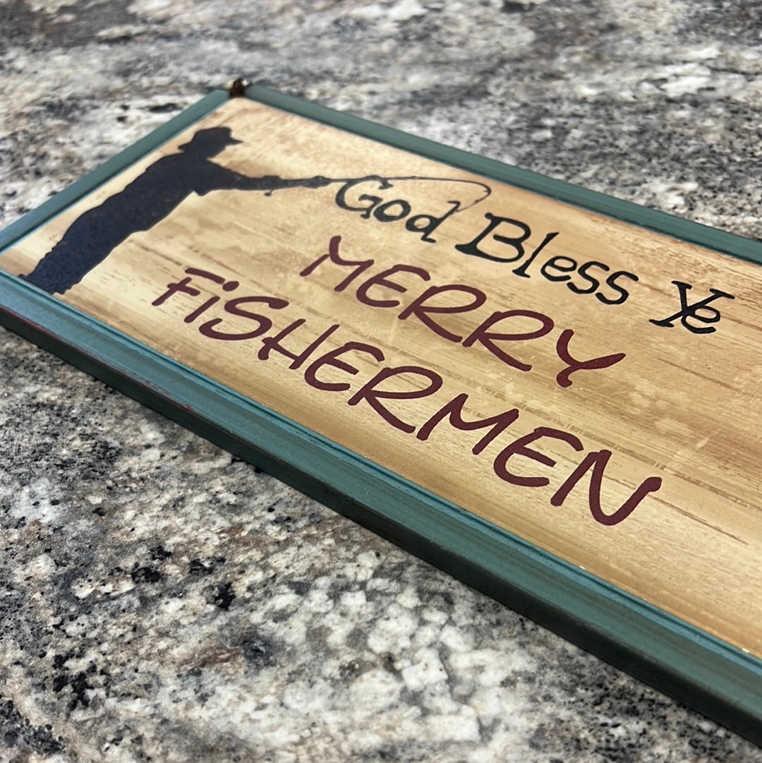 Fishing Decor Sign