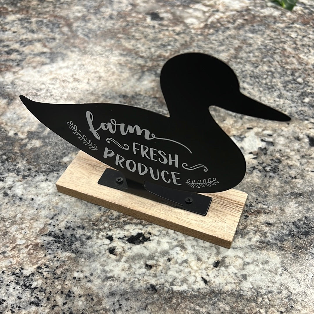 Farmhouse Duck Sign