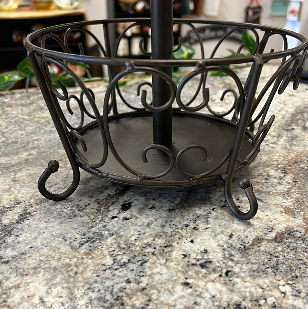 Metal Tiered Tray