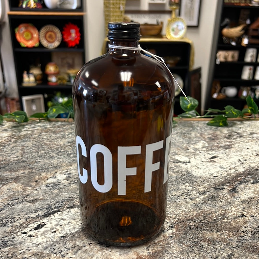 Glass Coffee Bottle