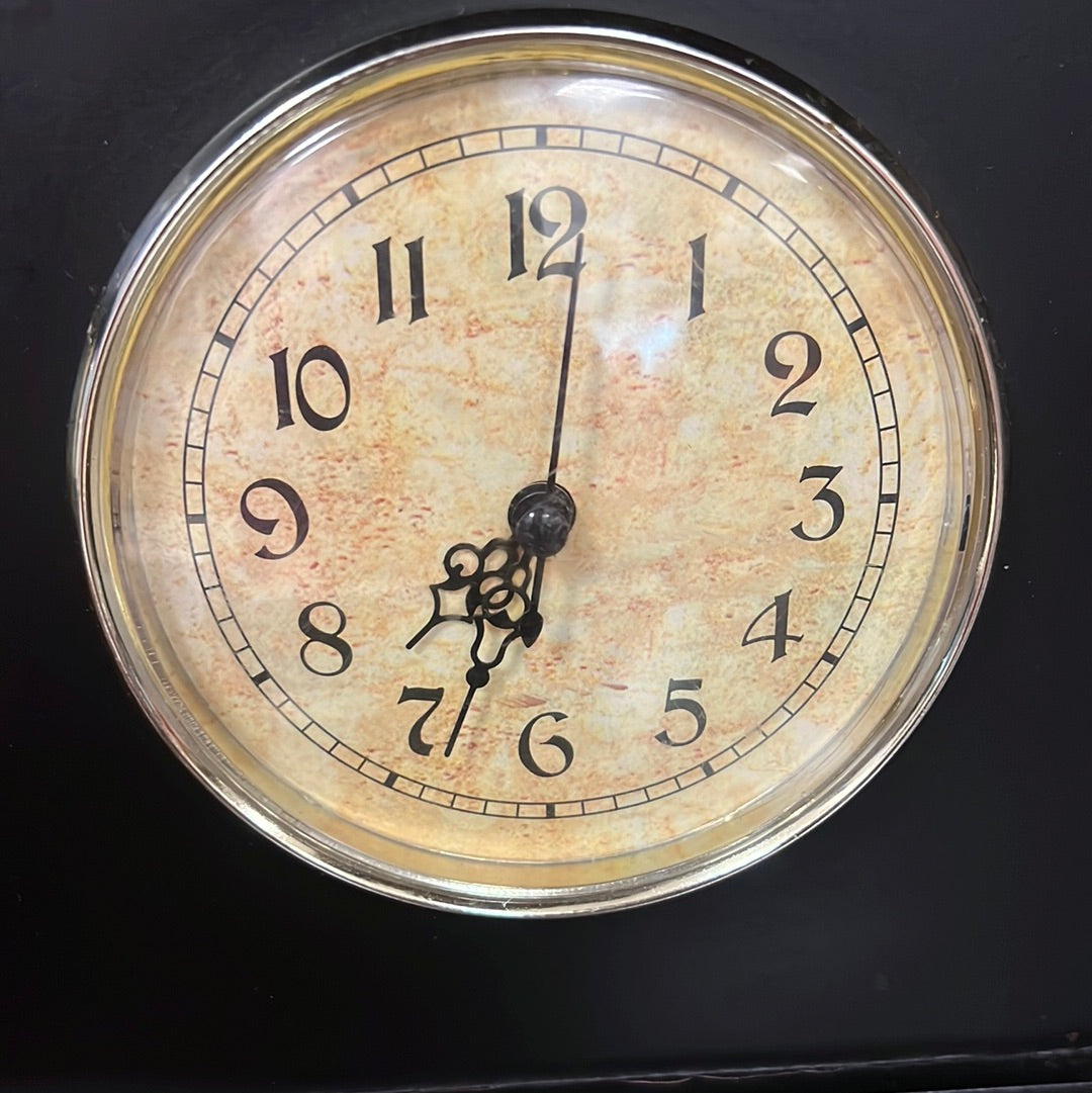 Black Mantle Clock