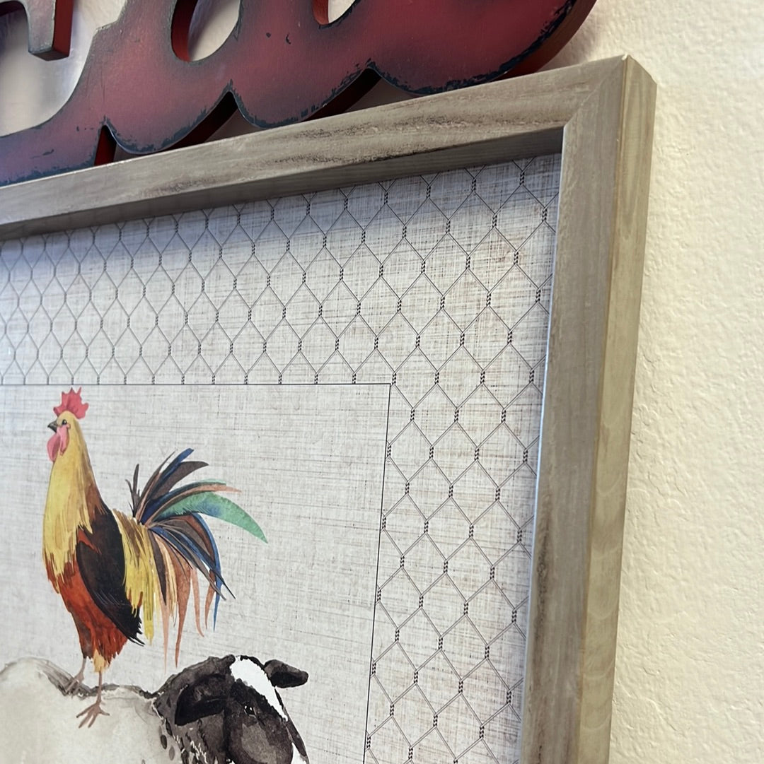 Farmhouse Framed Picture