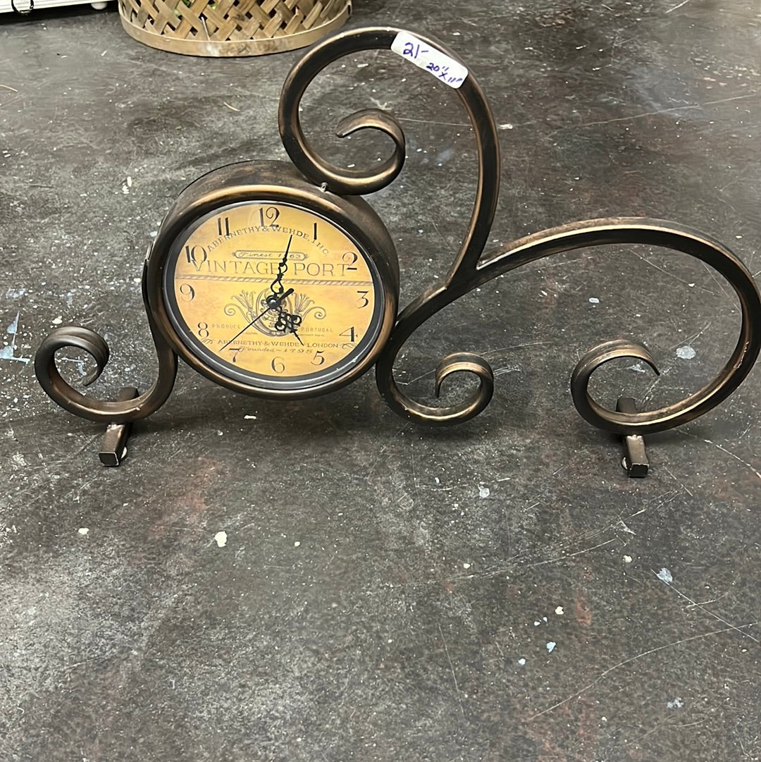 Vintage Port Clock