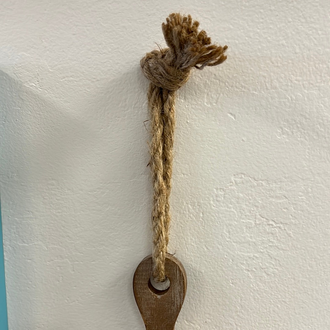 Wood Eat Sign