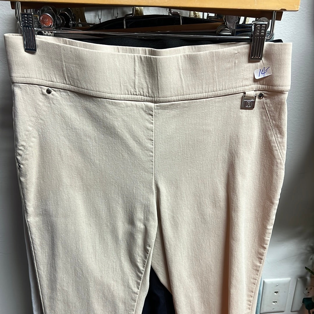 Rafaella Tan Pants Sz 12