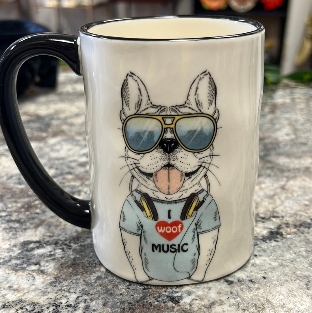 Animal Stoneware Mugs