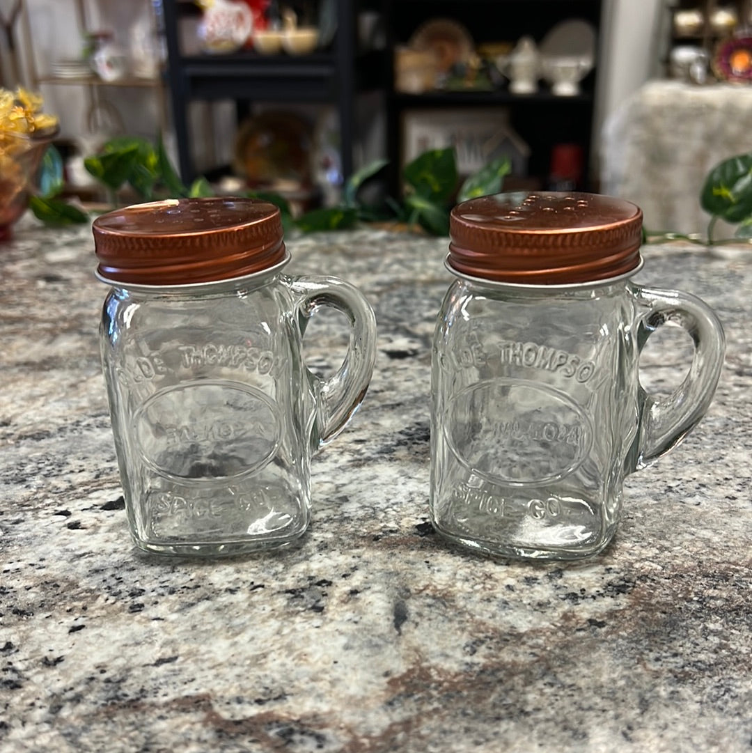 Copper Top Shaker Set