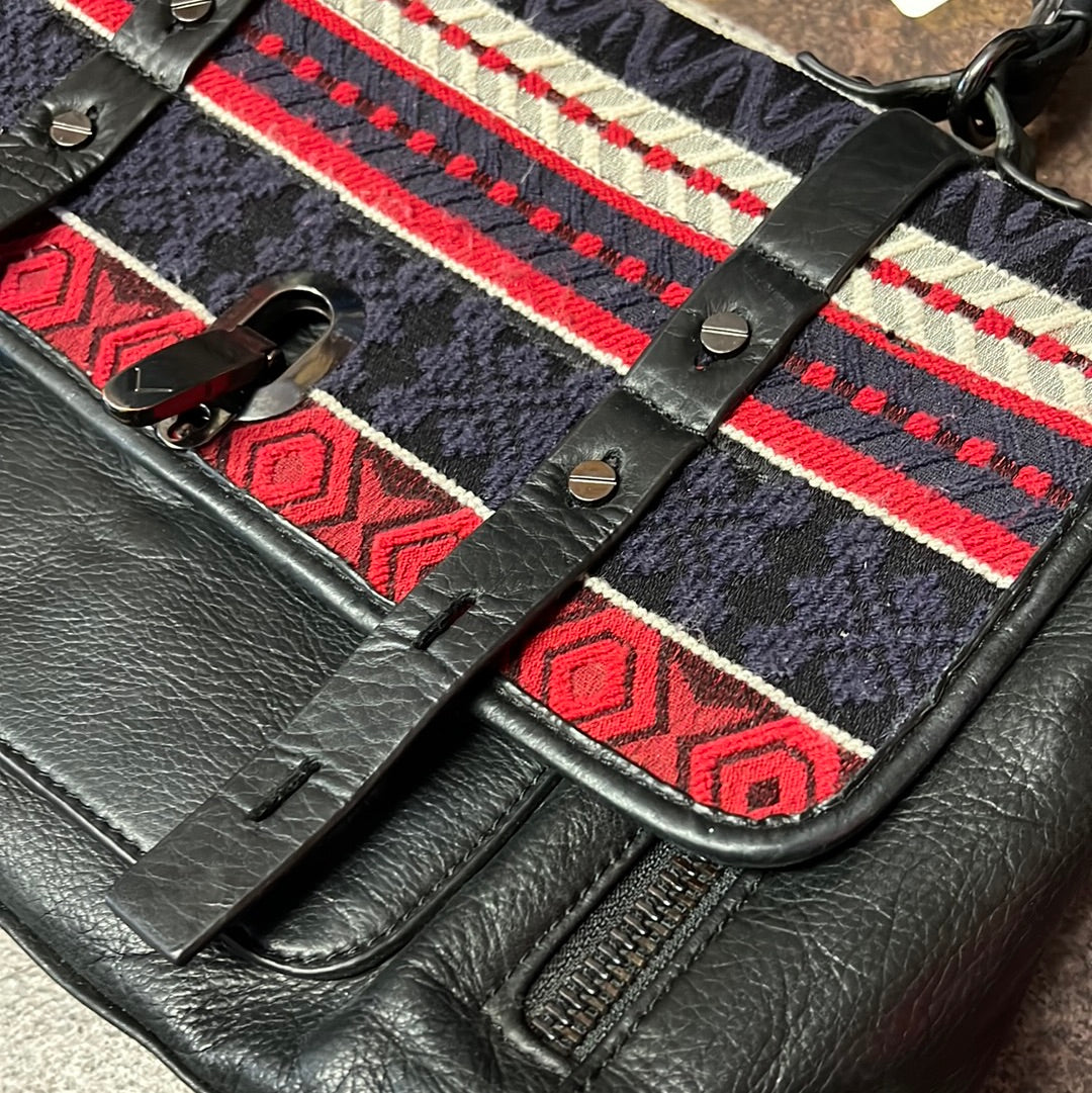 Leather Messenger Bag