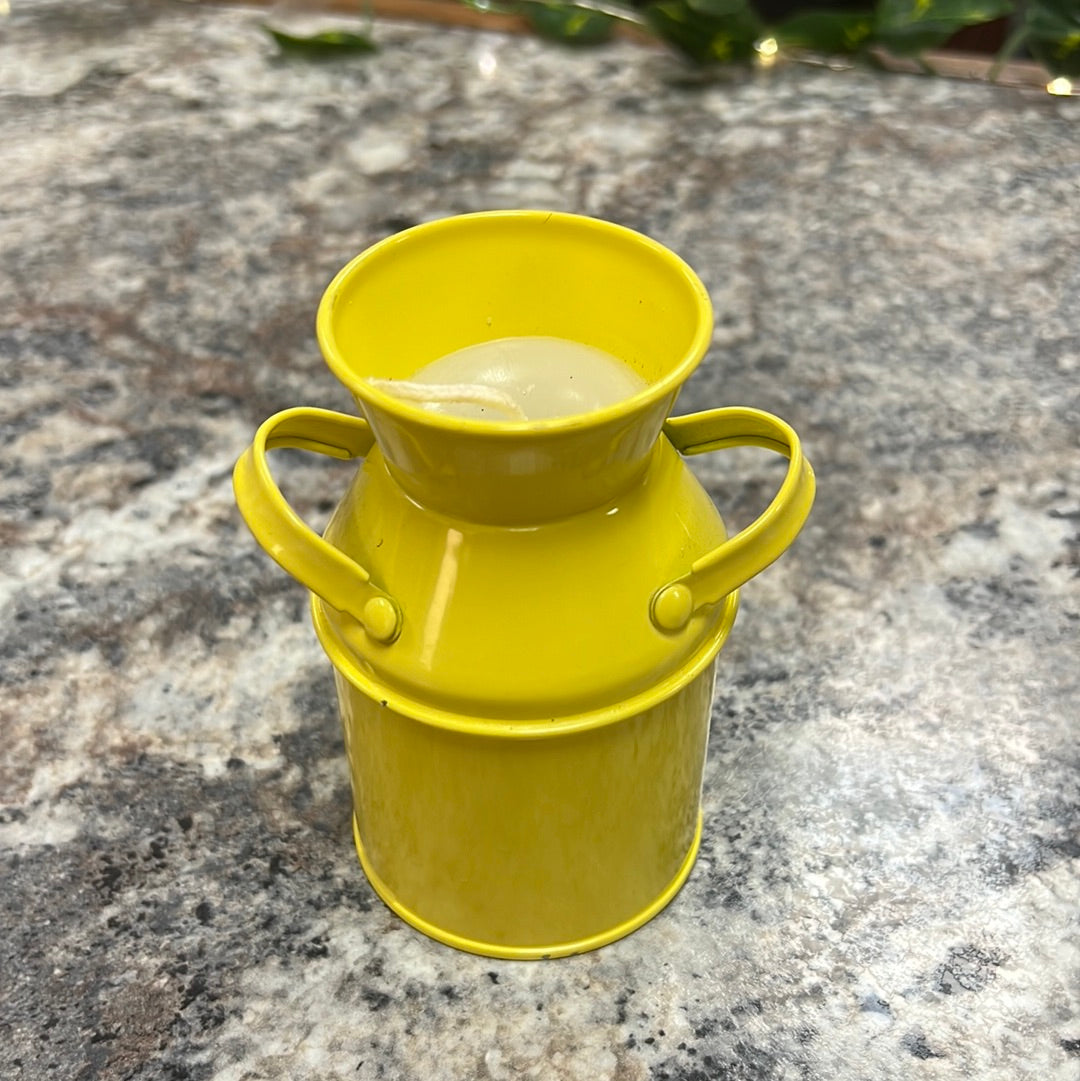 Yellow Jug Candle