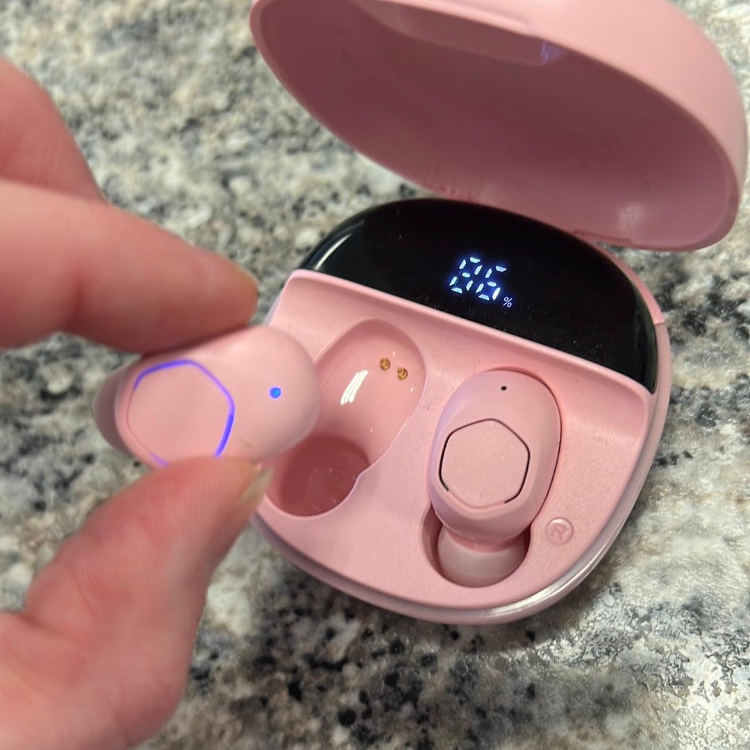 Pink Earbuds