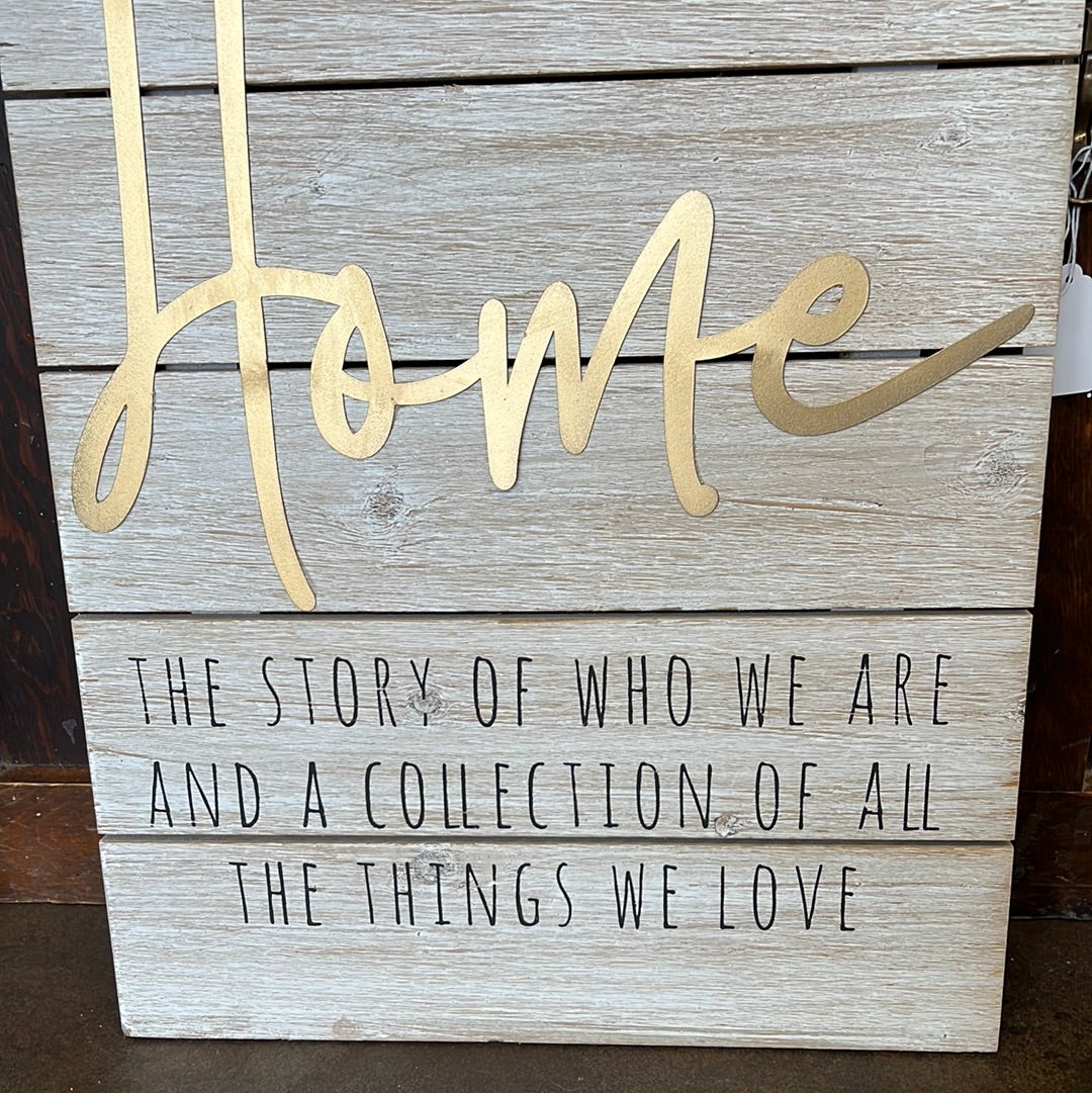 Home Decor Sign