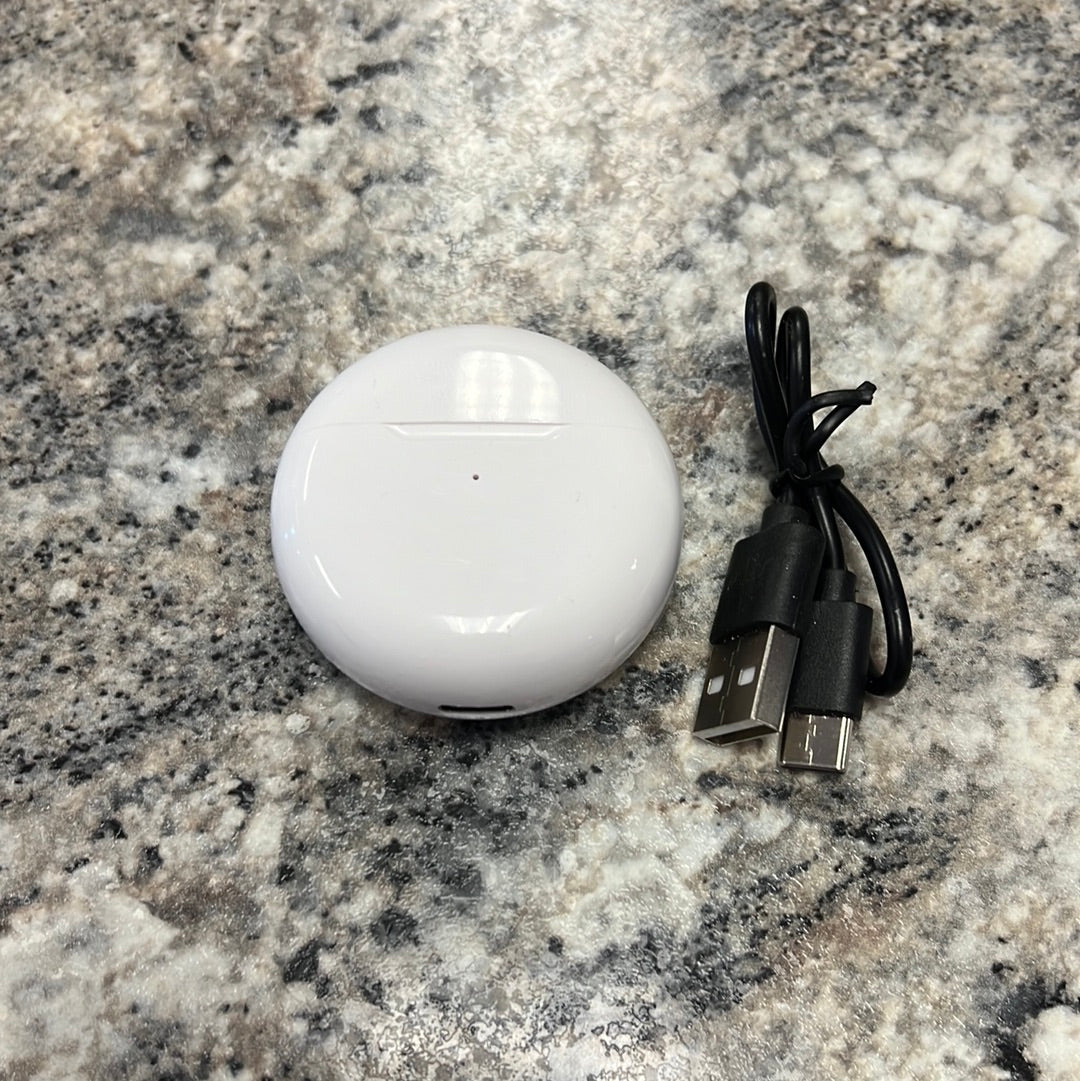 White Earbuds