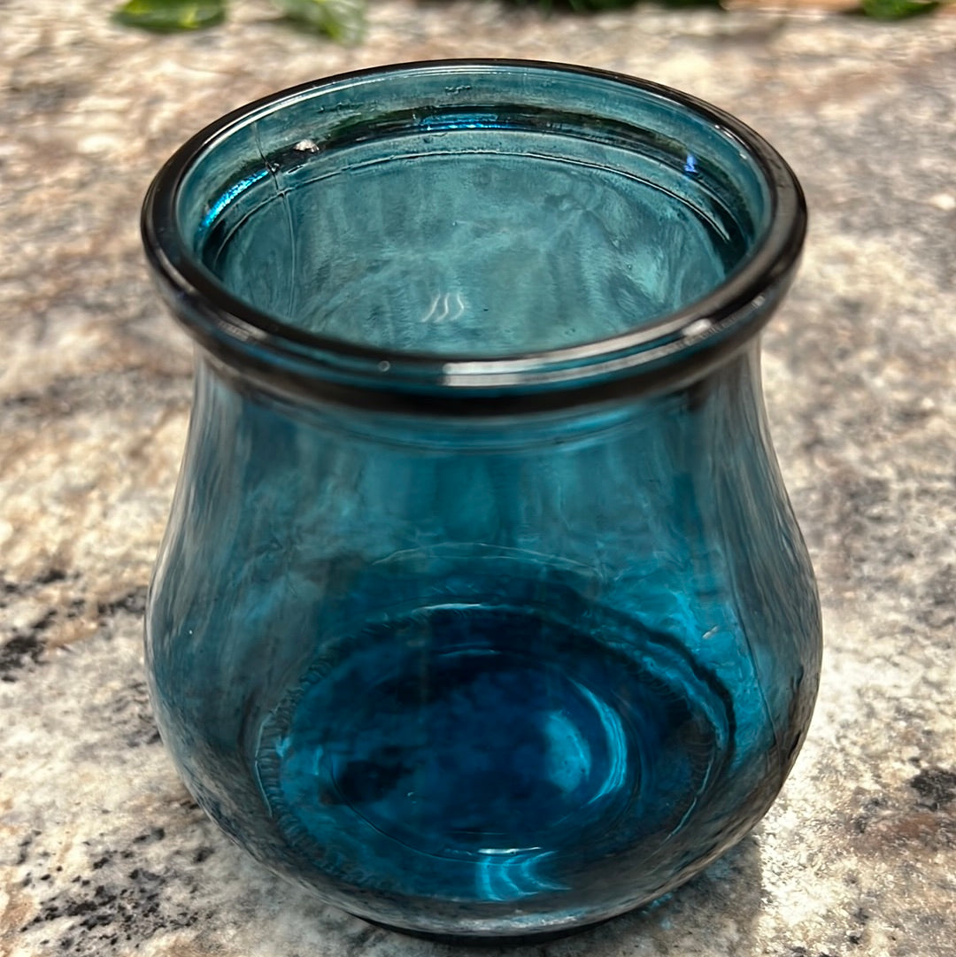 Small Blue Vase