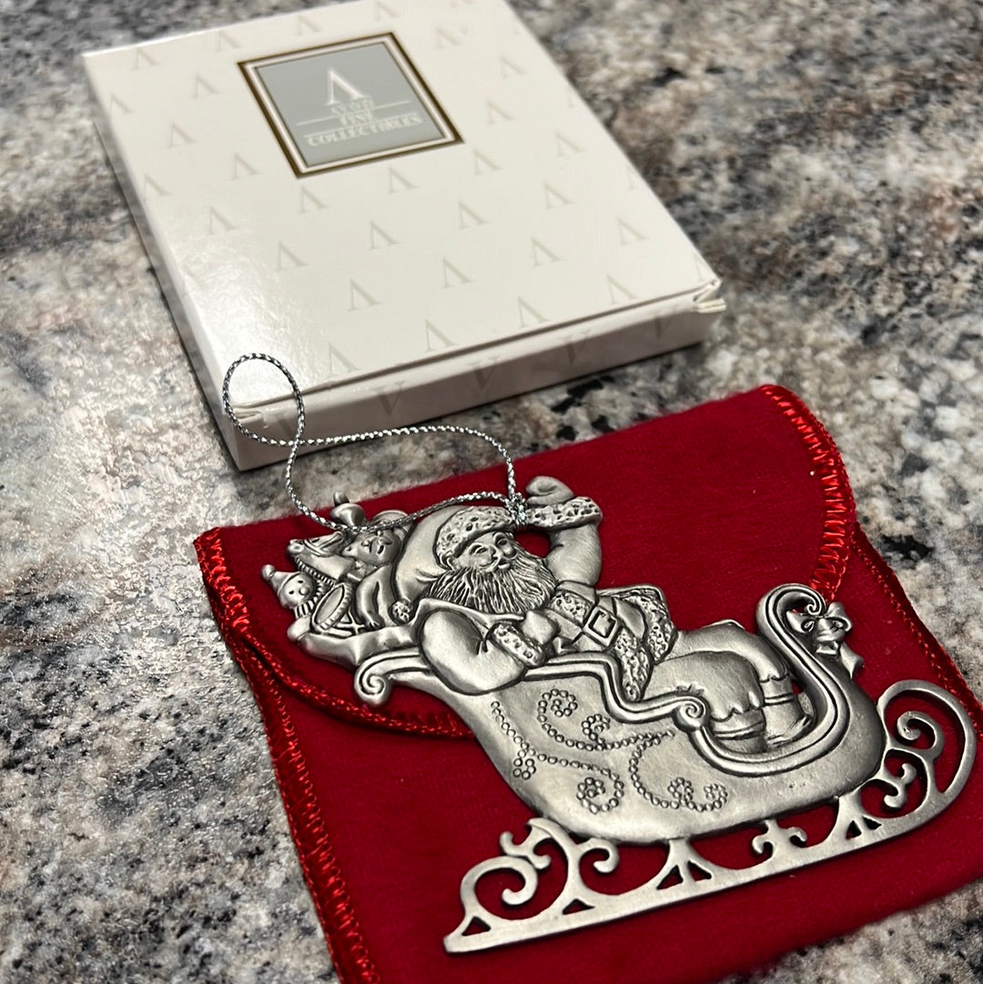 Avon Santa Ornament
