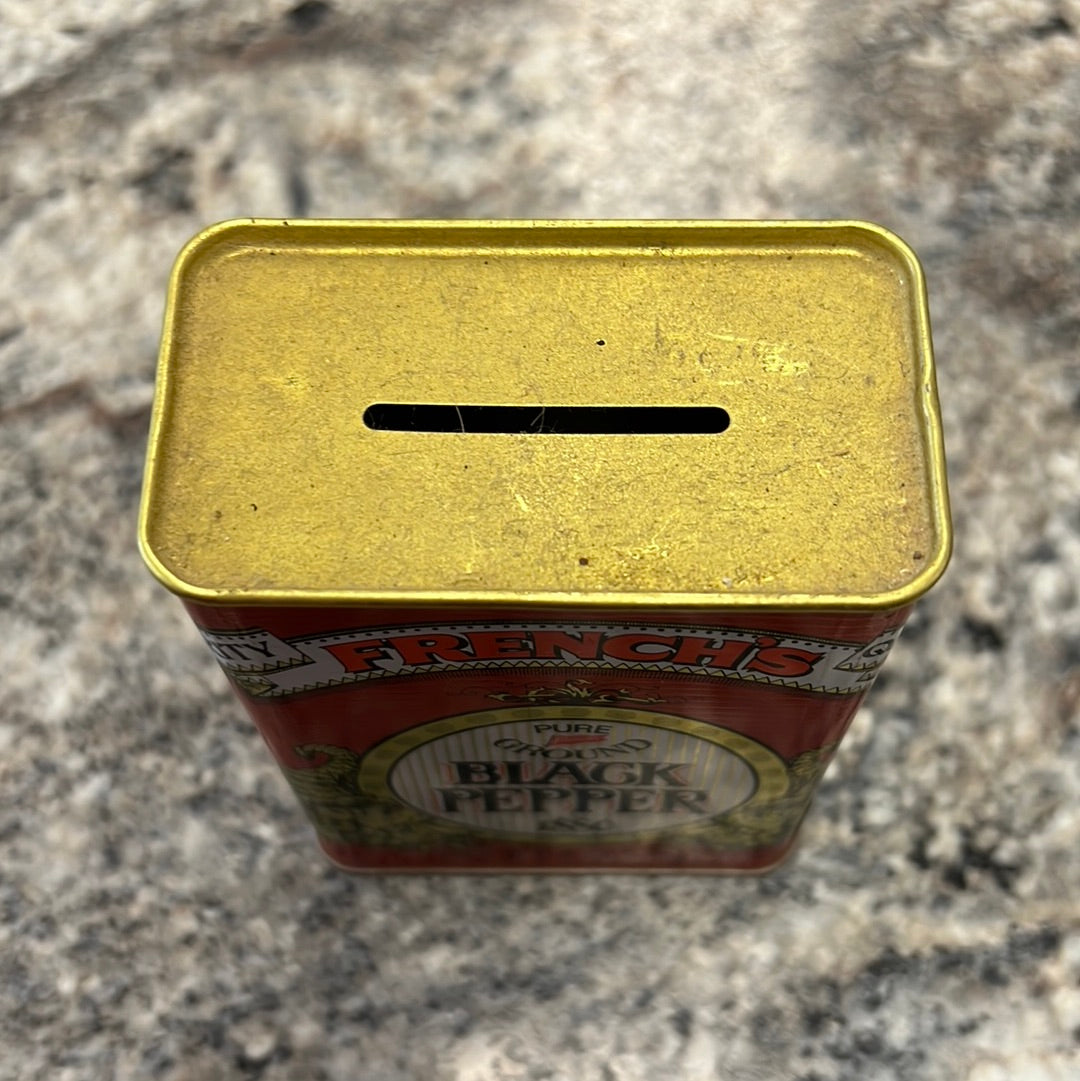 1980 French’s Black Pepper Coin Tin