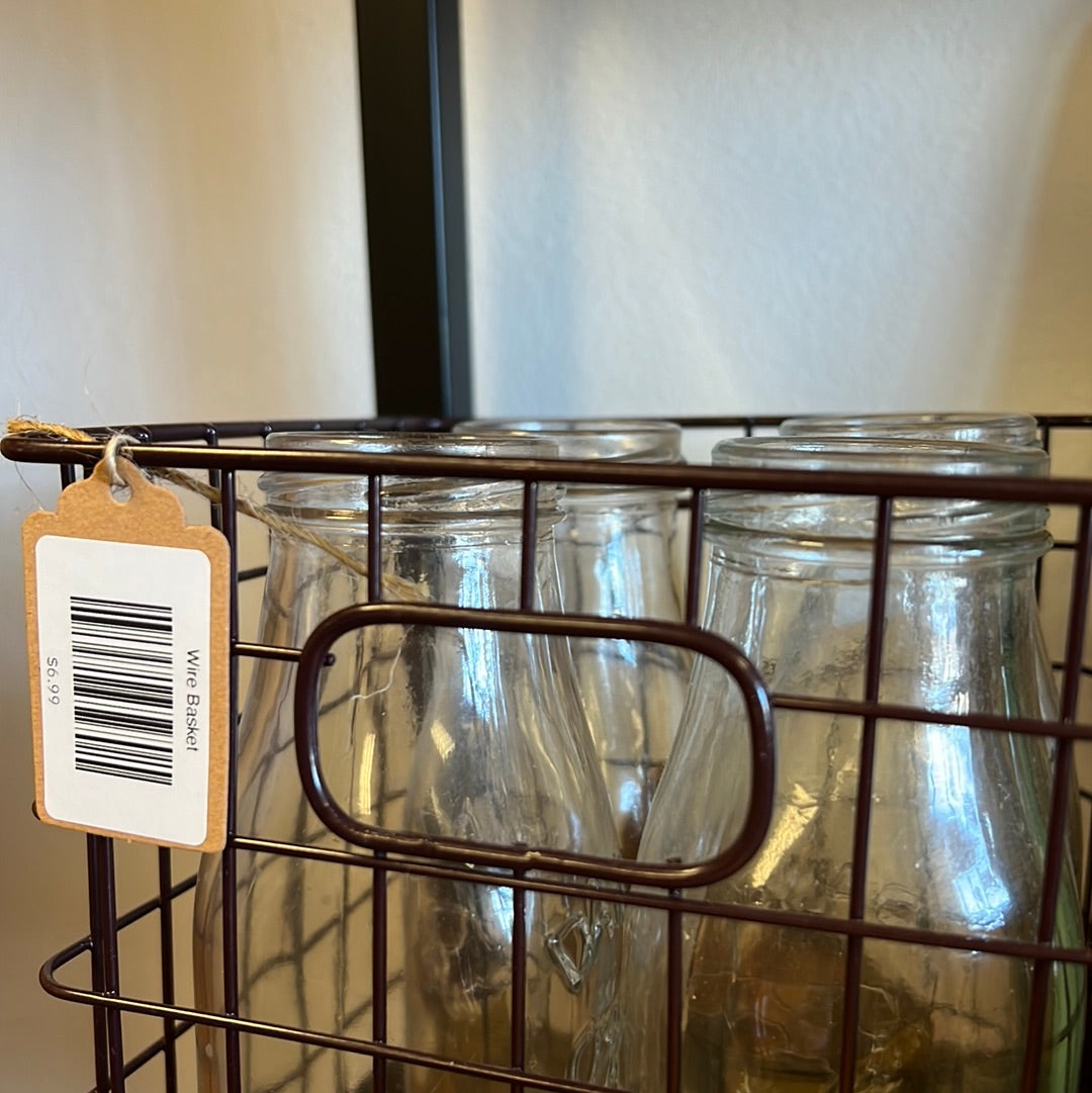 Wire Basket W/Handles