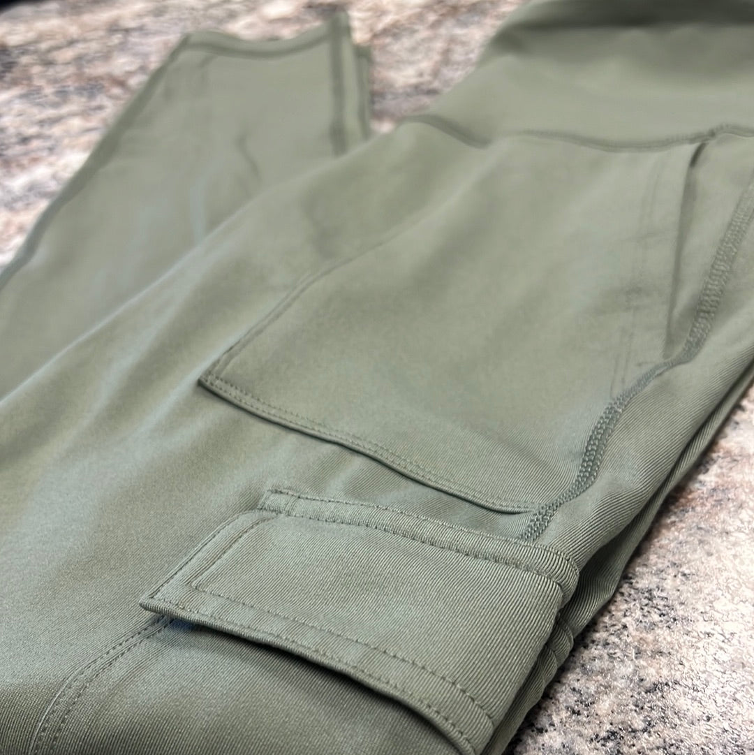 Green Workout Pants S