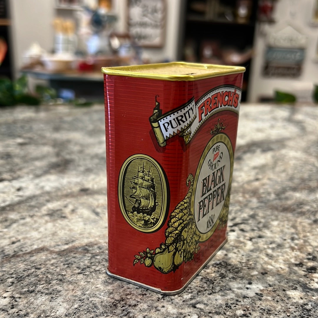 1980 French’s Black Pepper Coin Tin