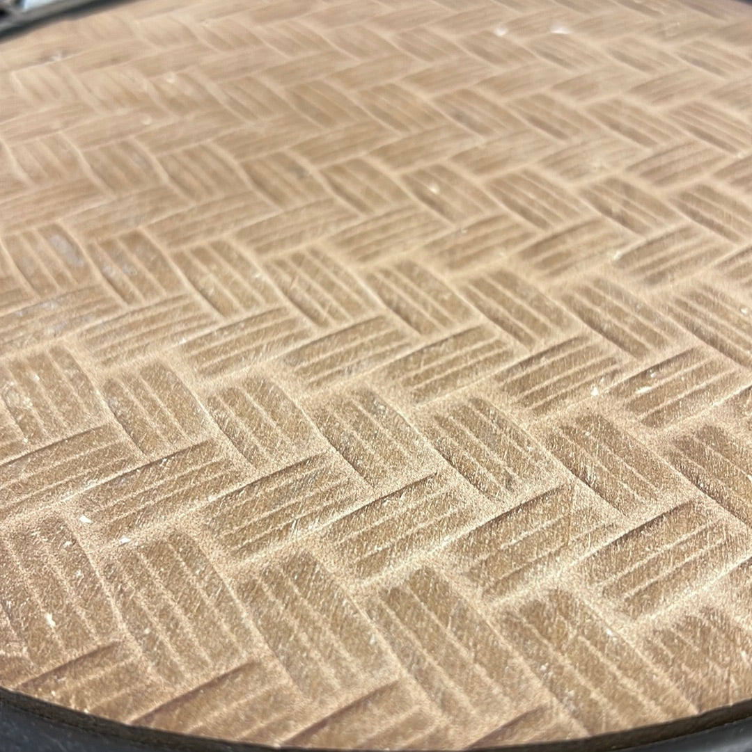 Round Decor Tray