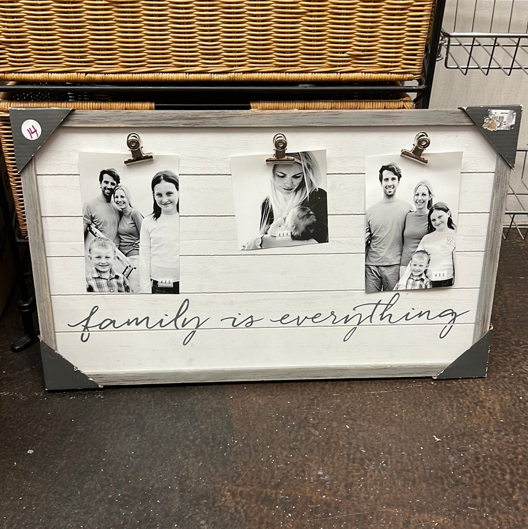 Family Is Everything Sign