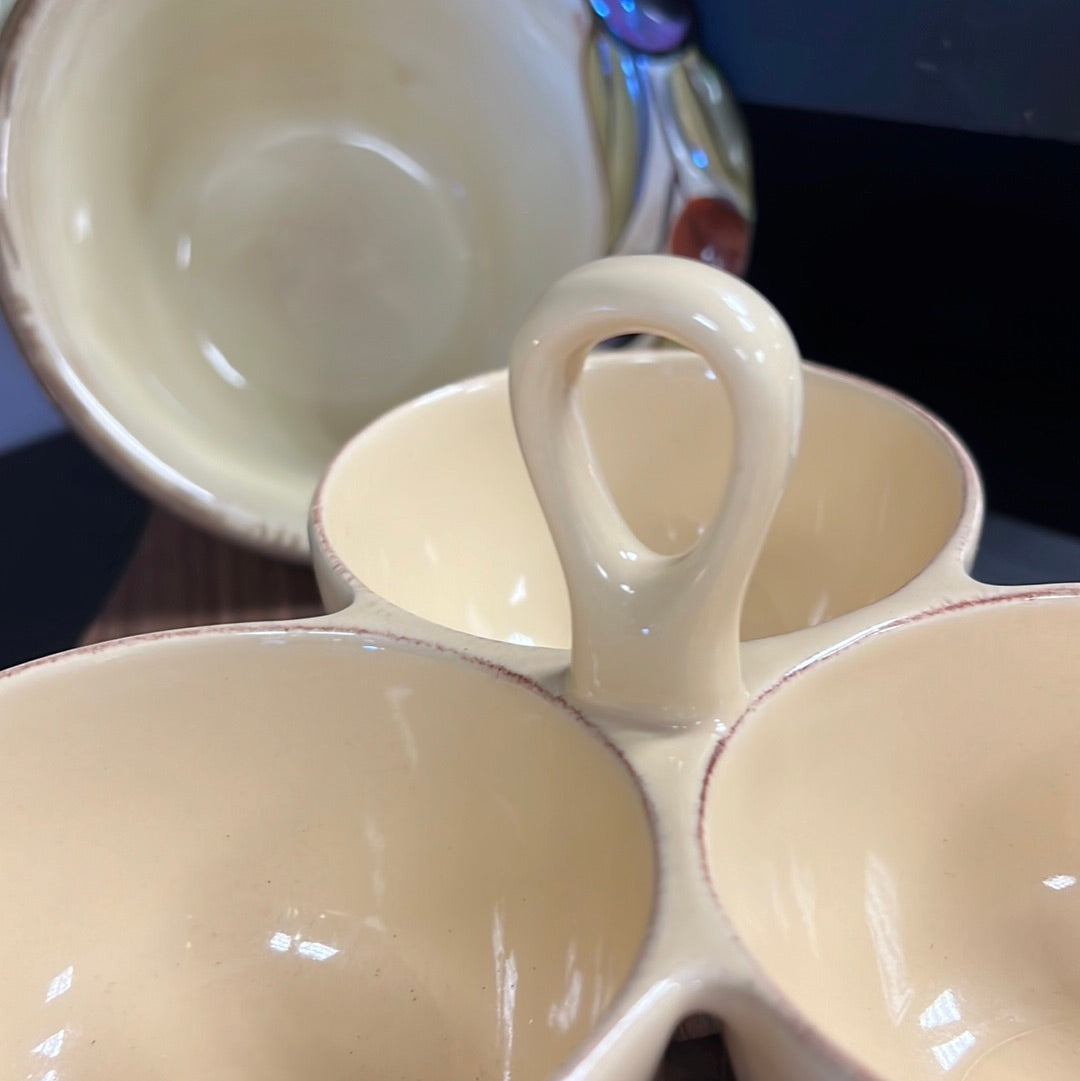 3 Section Serving Dish