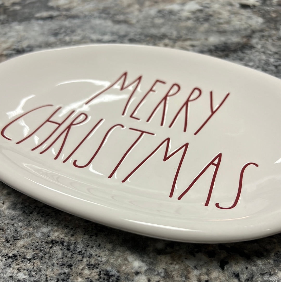 Rae Dunn Holiday Plate